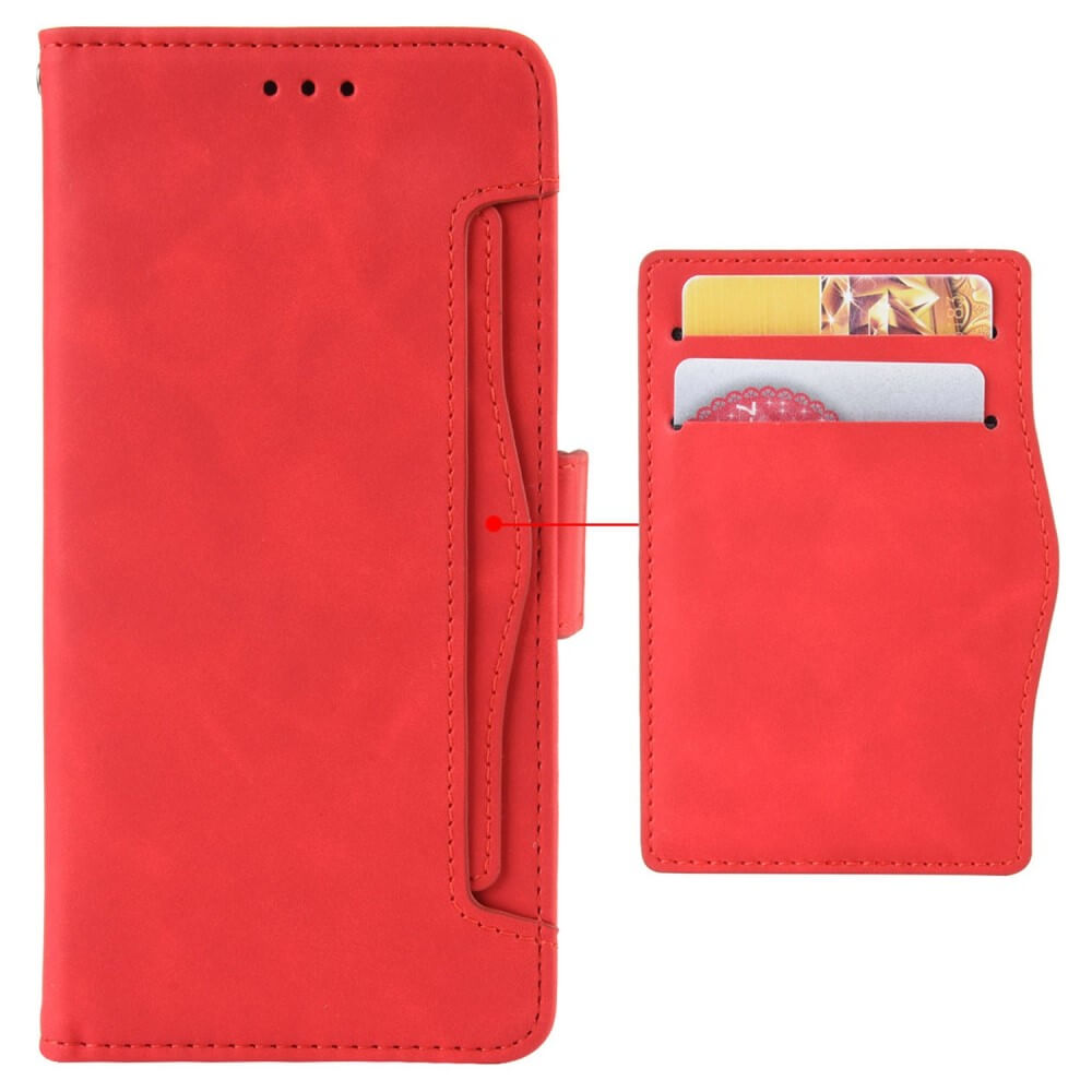iPhone 14 / 13- Etui mit vielen Kartenfächern