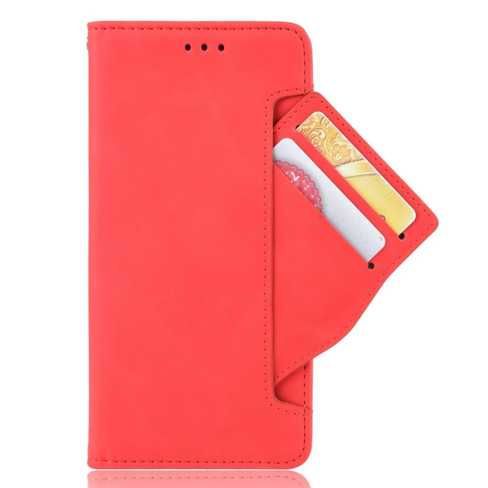 iPhone 14 / 13- Etui mit vielen Kartenfächern