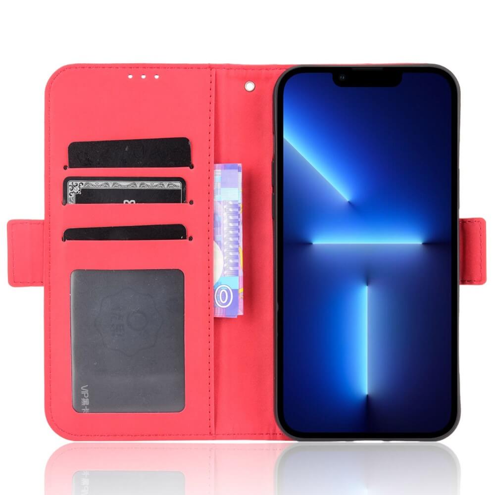 iPhone 14 Pro - Etui mit vielen Kartenfächern