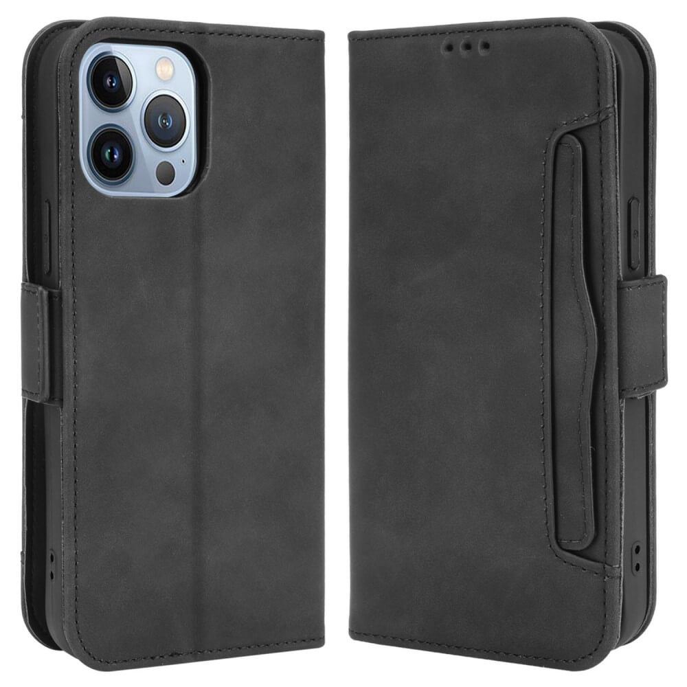 iPhone 14 Pro - Etui mit vielen Kartenfächern