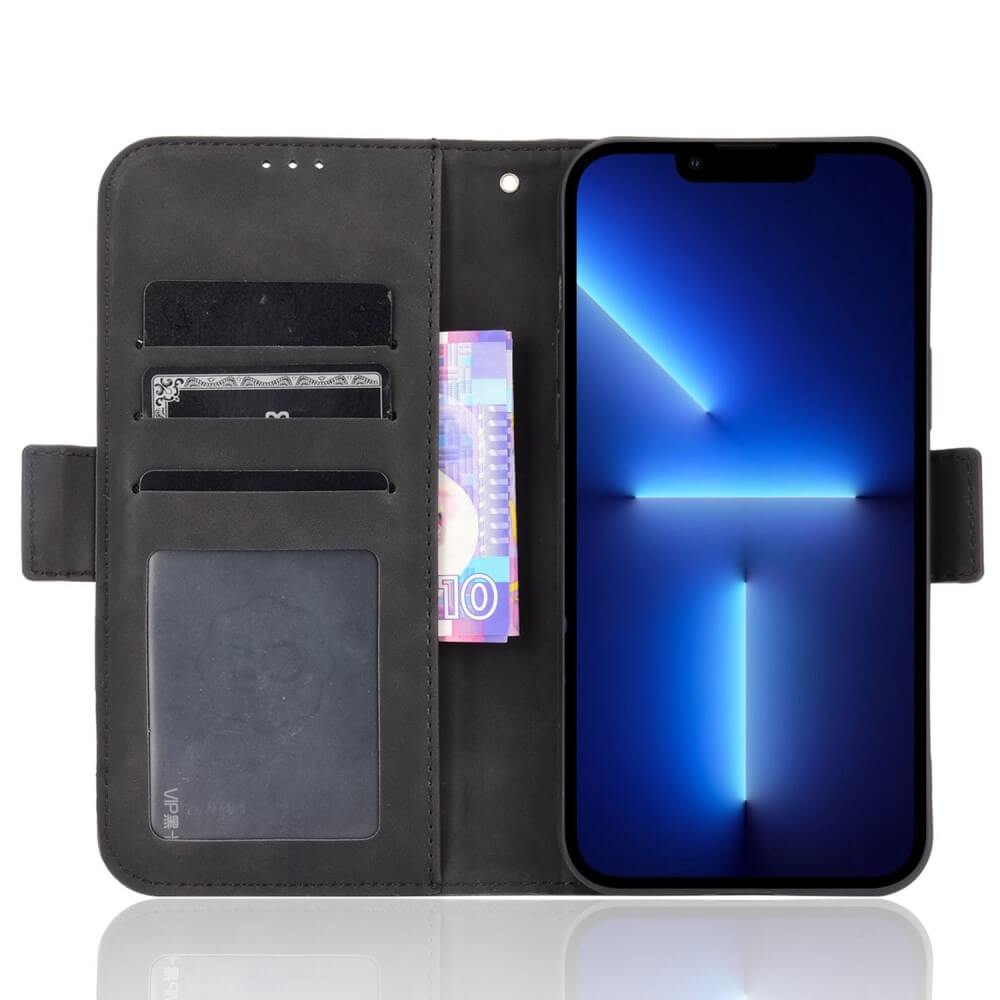 iPhone 14 Pro - Etui mit vielen Kartenfächern