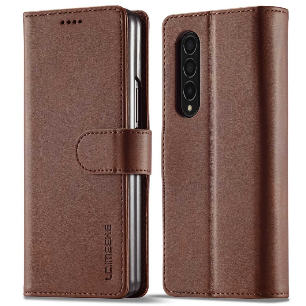 Galaxy Z Fold4 5G - Leather Case Cover