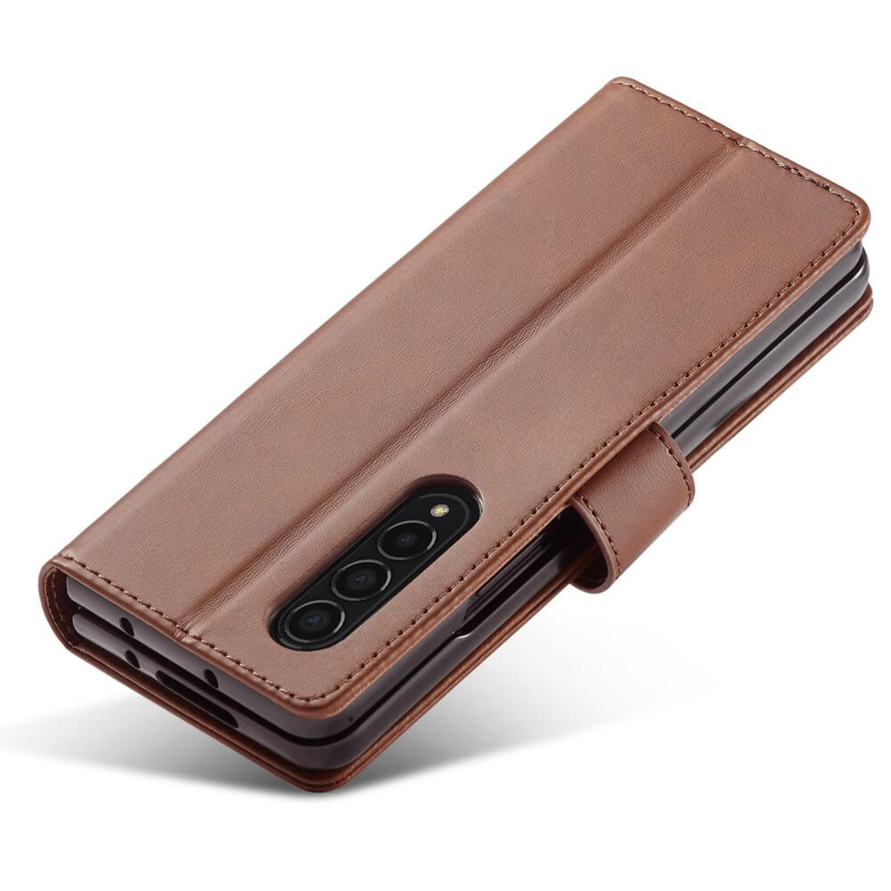 Galaxy Z Fold4 5G - Leather Case Cover