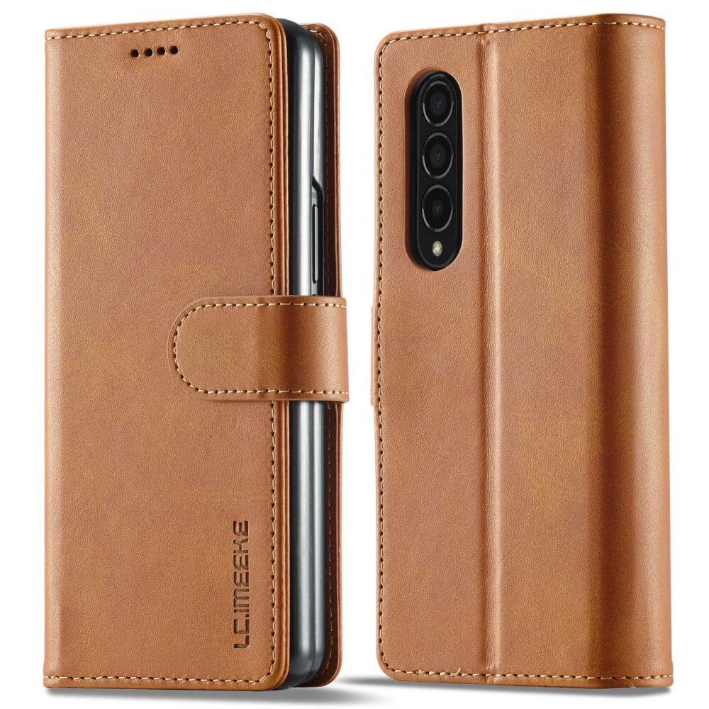 Galaxy Z Fold4 5G - Leather Case Cover