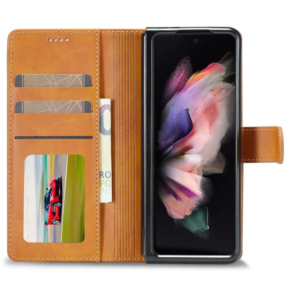Galaxy Z Fold4 5G - Leather Case Cover