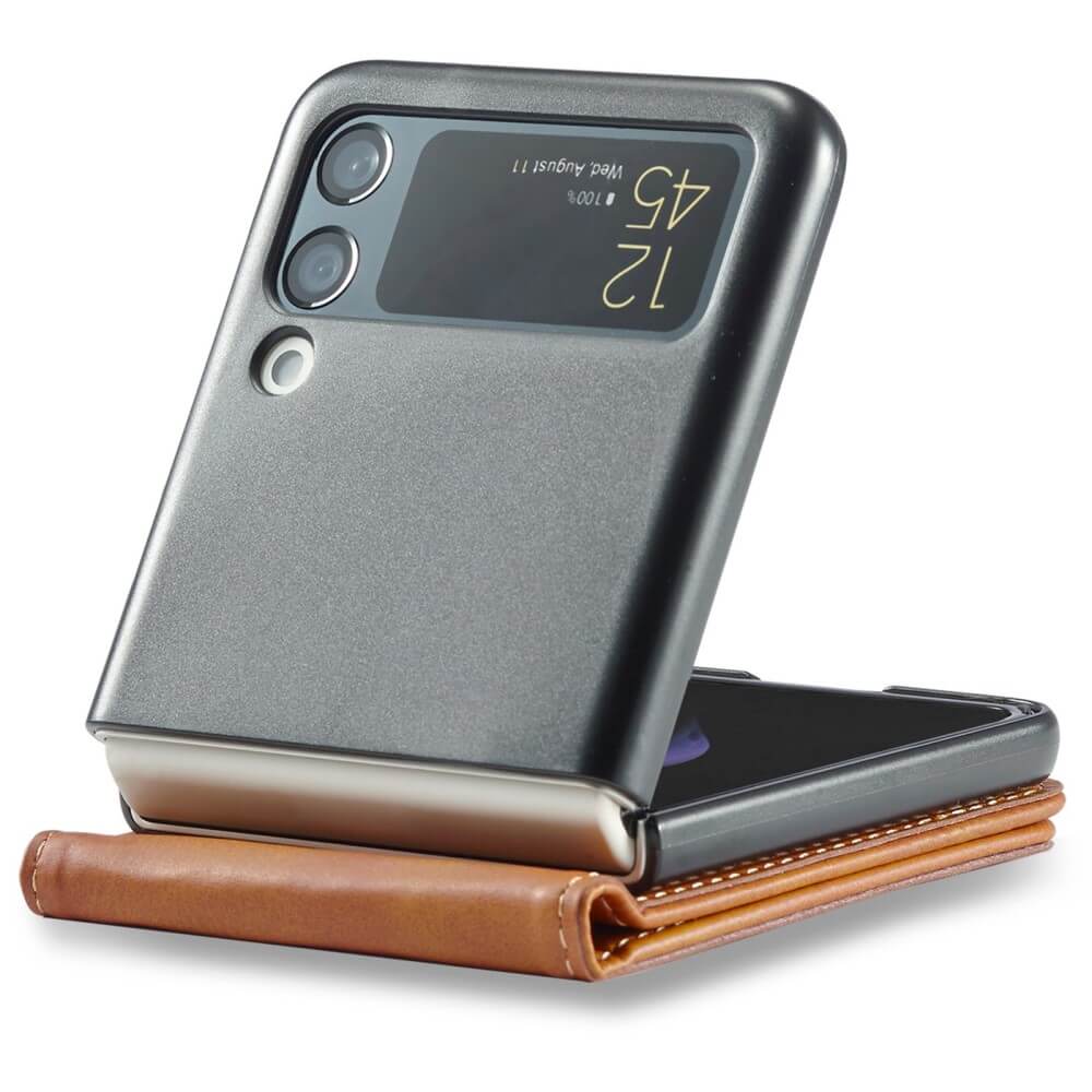 Galaxy Z Flip4 5G - Custodia protettiva pieghevole nera
