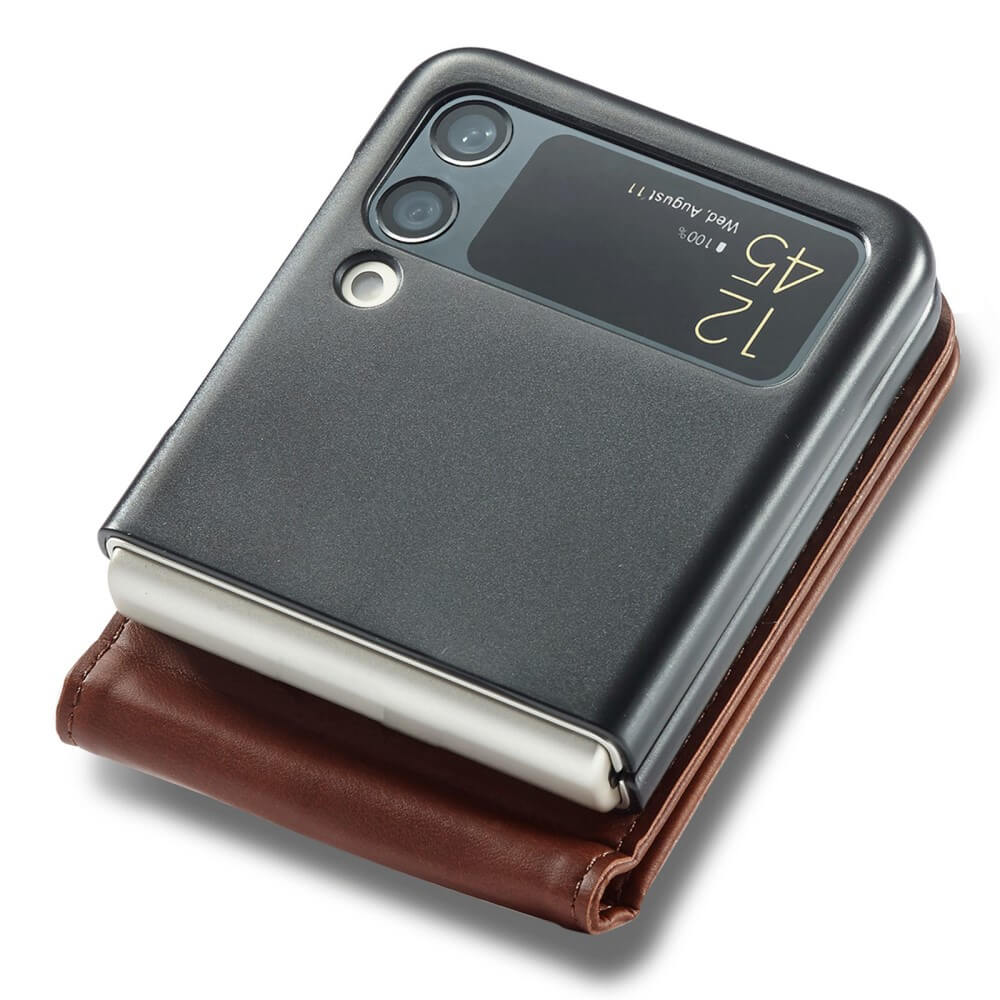 Galaxy Z Flip4 5G - Custodia protettiva pieghevole nera