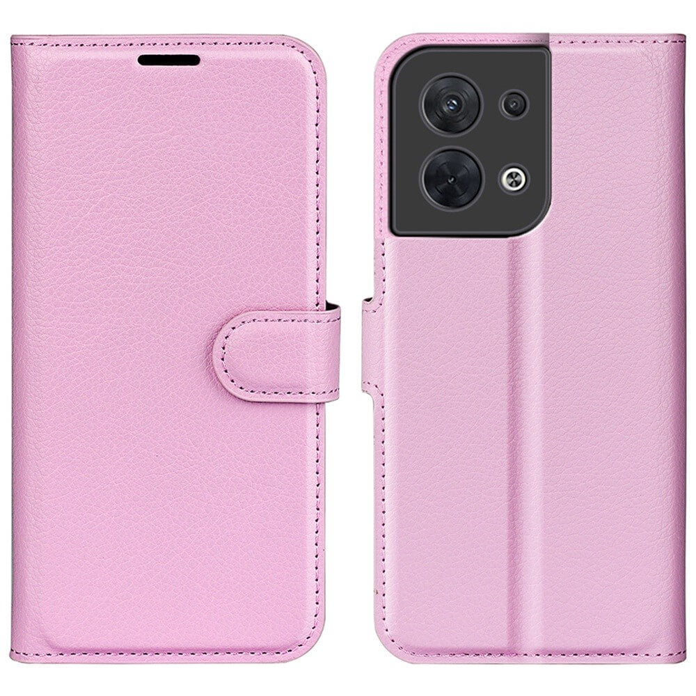OPPO Reno8 - Leder Etui Hülle