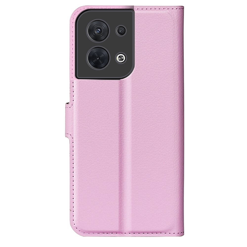 OPPO Reno8 - Leder Etui Hülle