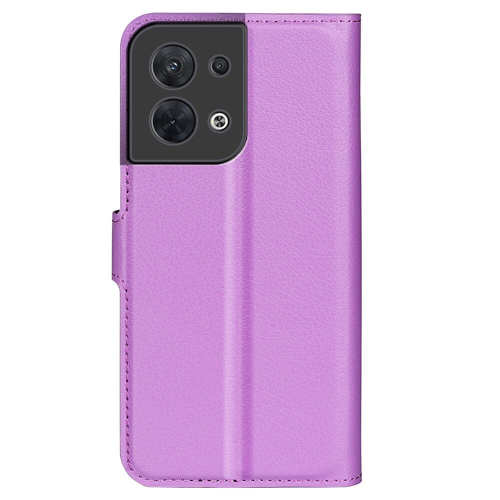 OPPO Reno8 - Leder Etui Hülle