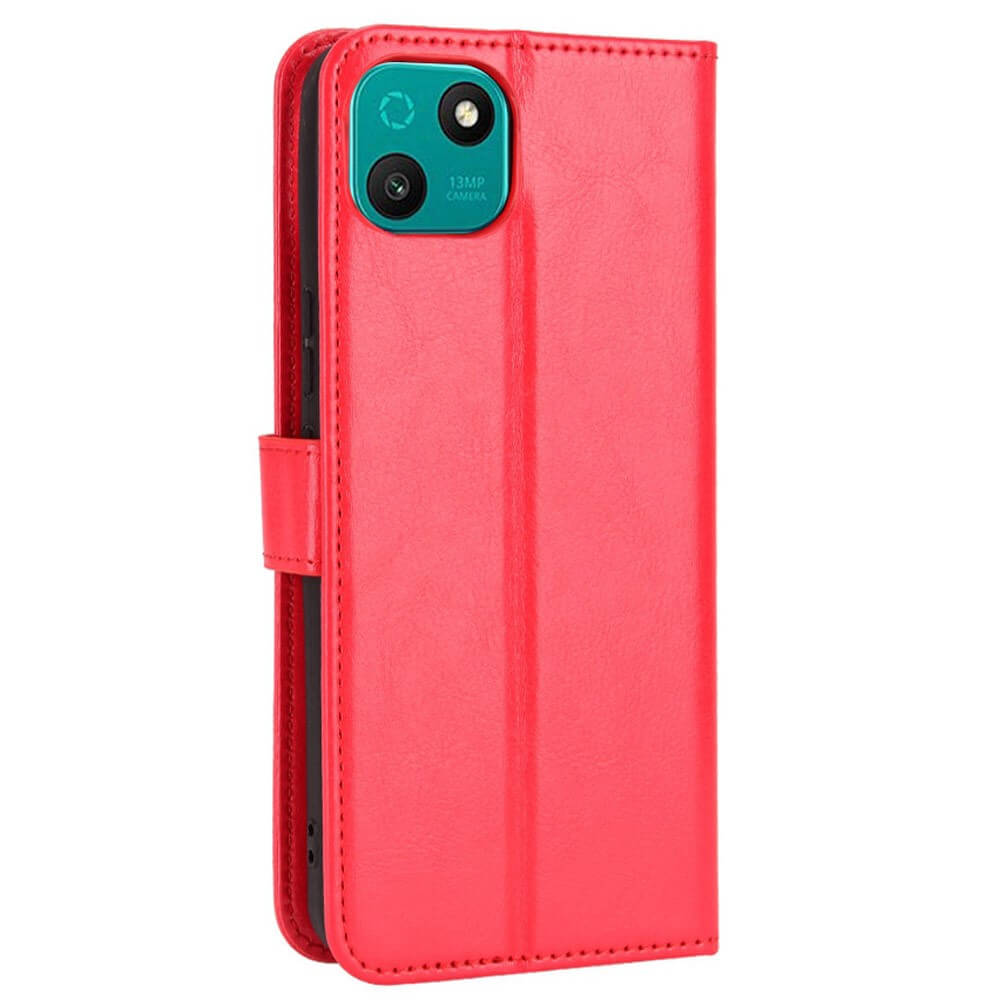 Wiko T10 - Leder Etui Hülle
