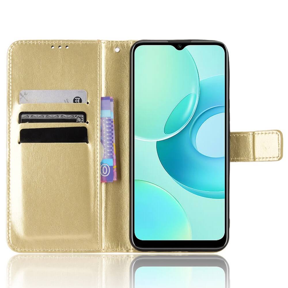 Wiko T10 - Leder Etui Hülle