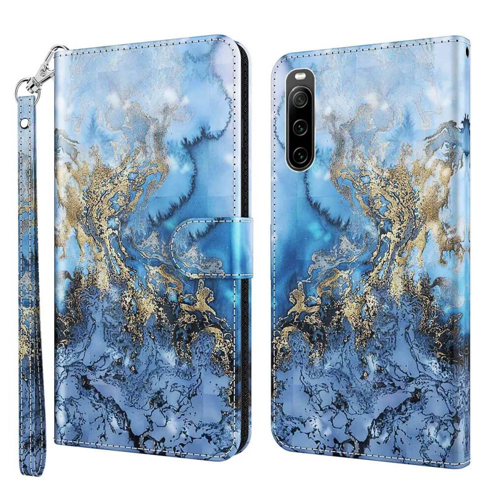 Sony Xperia 10 IV - Leder Hülle
