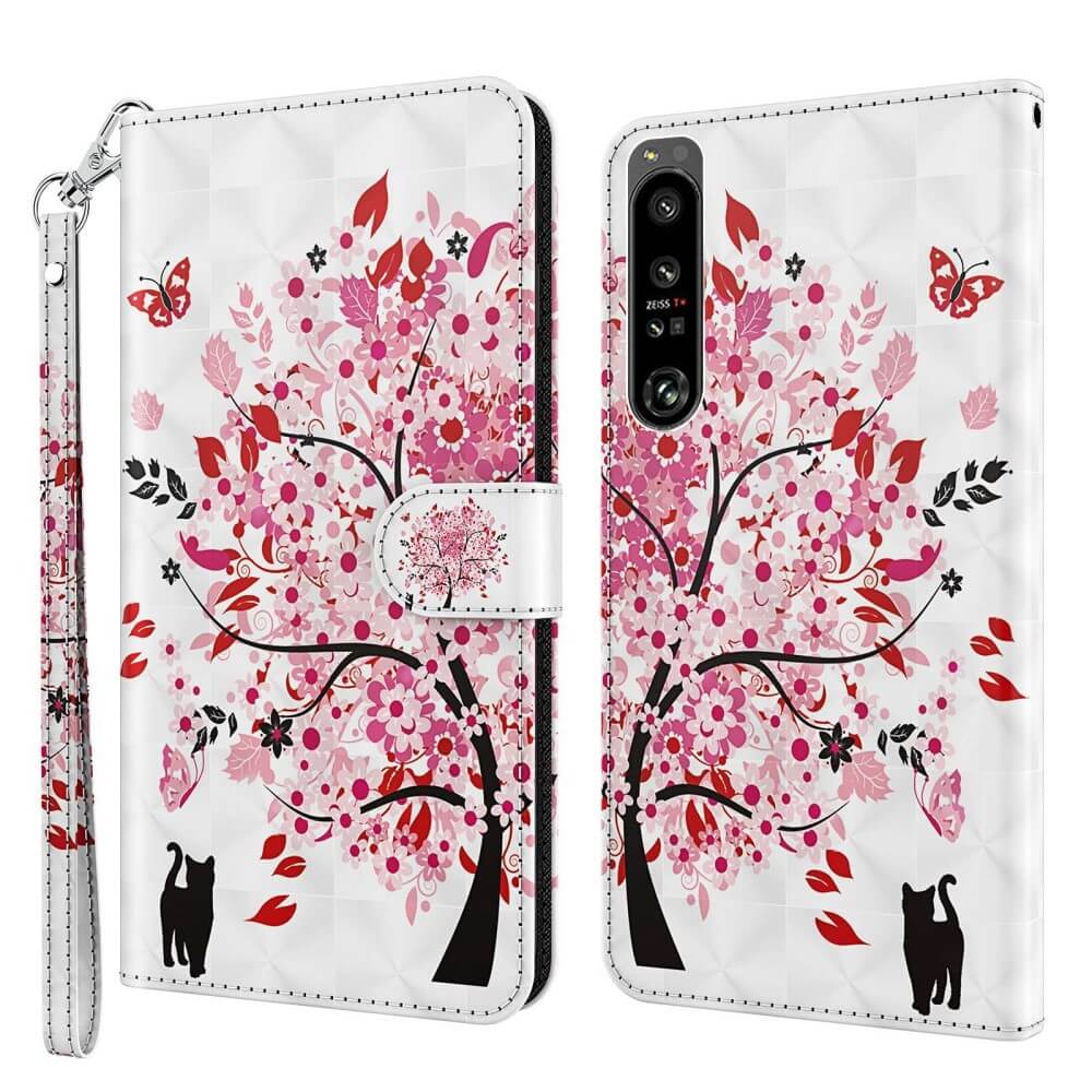 Sony Xperia 1 IV - Etui Hülle Glitzer Effekt