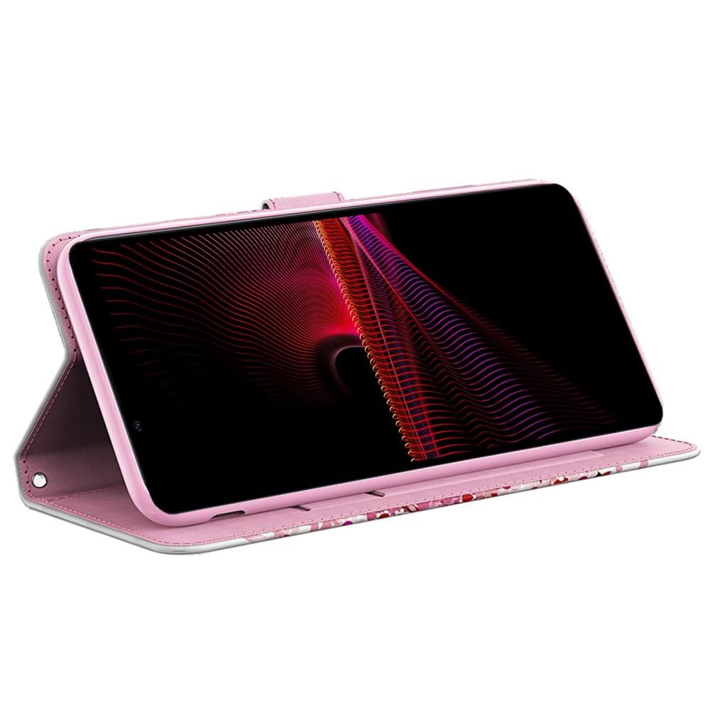 Sony Xperia 1 IV - Etui Hülle Glitzer Effekt