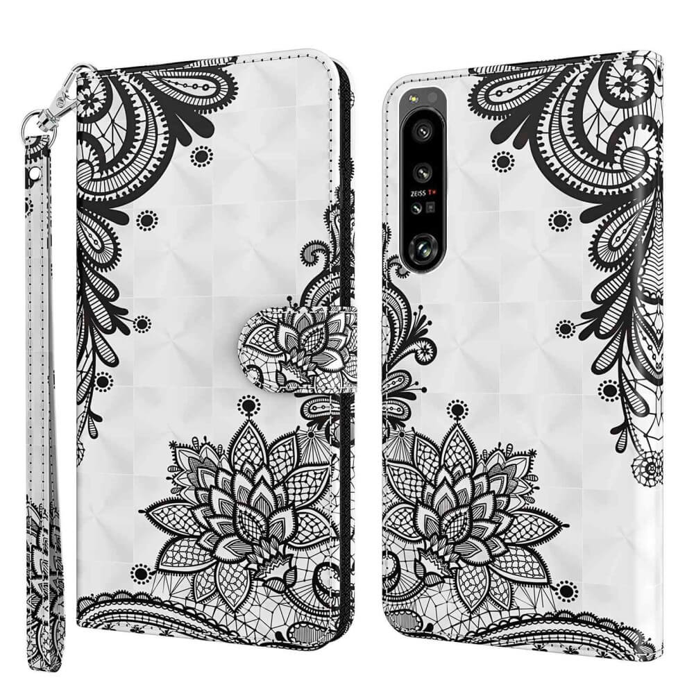 Sony Xperia 1 IV - Etui Hülle Glitzer Effekt