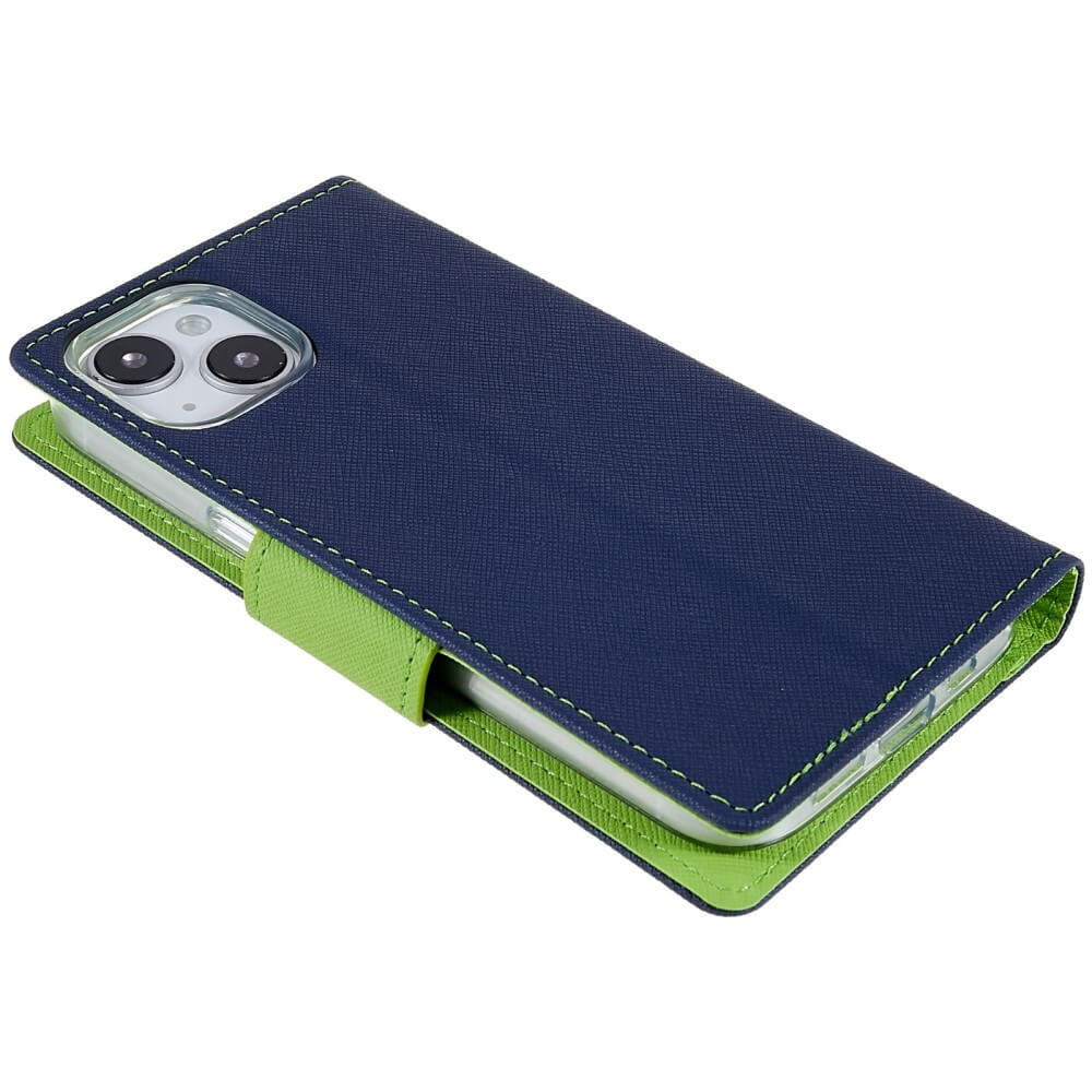 iPhone 14 Plus - Goospery Fancy Case Cover nero/marrone