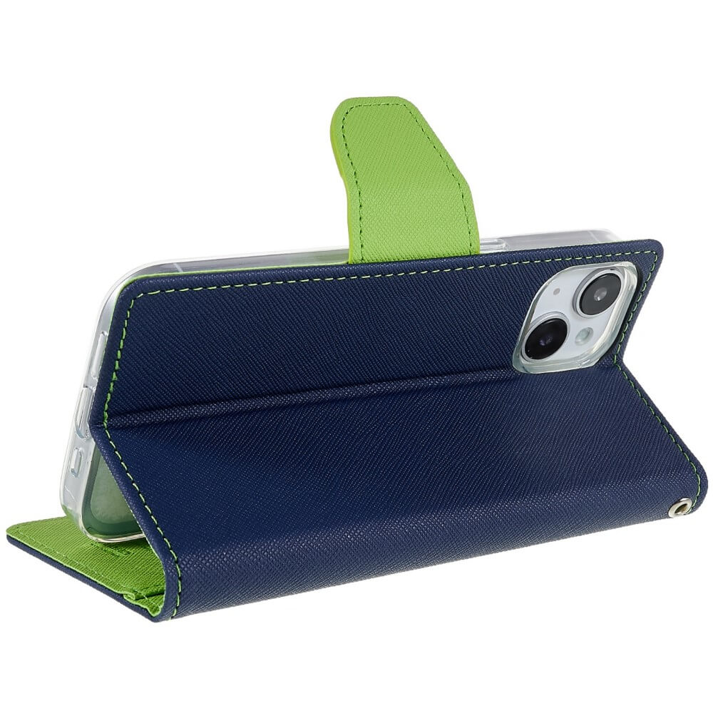 iPhone 14 Plus - Goospery Fancy Case Cover nero/marrone
