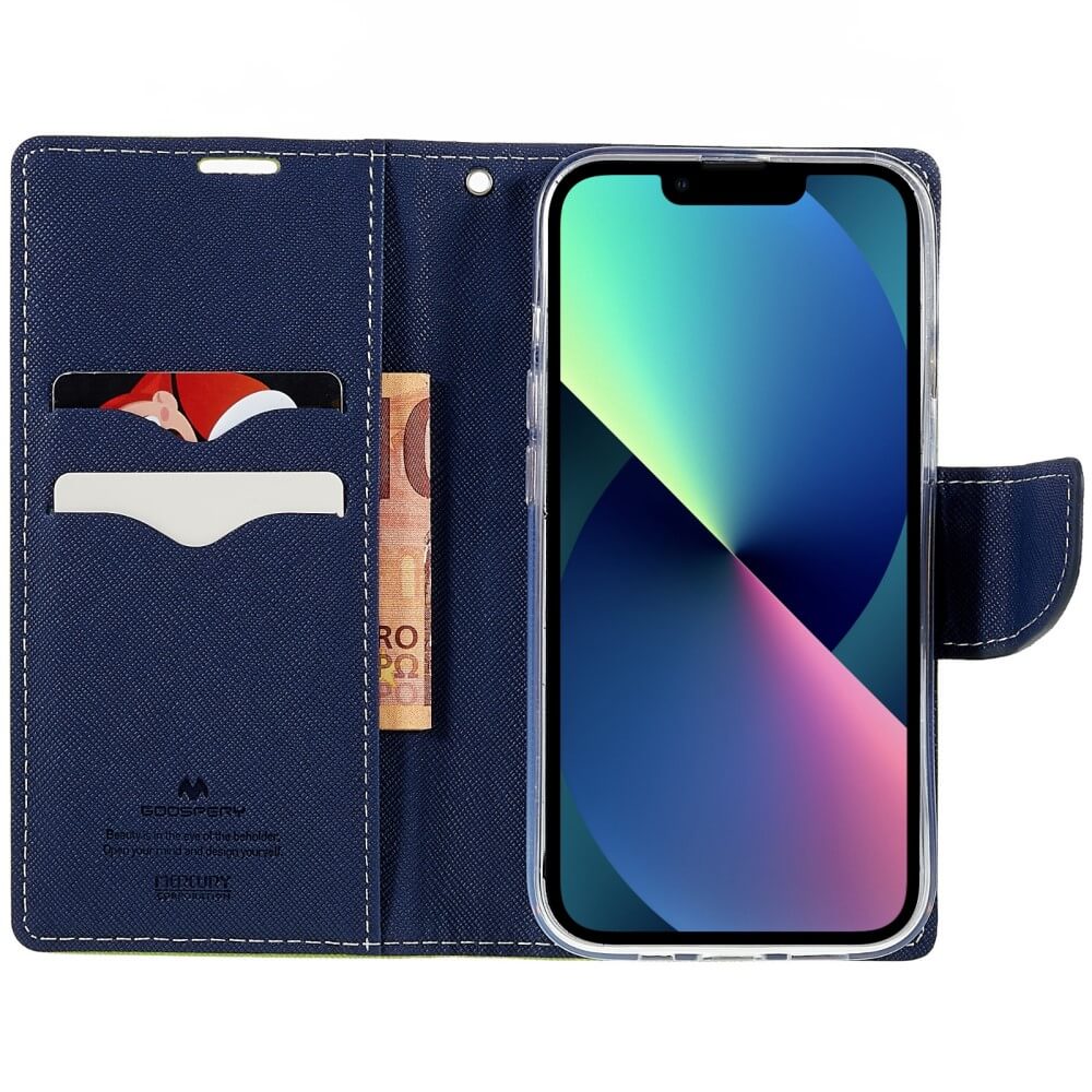 iPhone 14 Plus - Goospery Fancy Case Cover nero/marrone