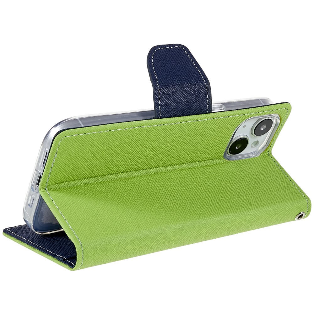 iPhone 14 Plus - Goospery Fancy Case Cover nero/marrone