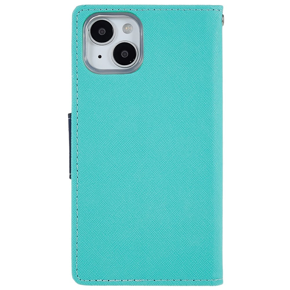 iPhone 14 - Goospery Fancy Case Cover nero/marrone