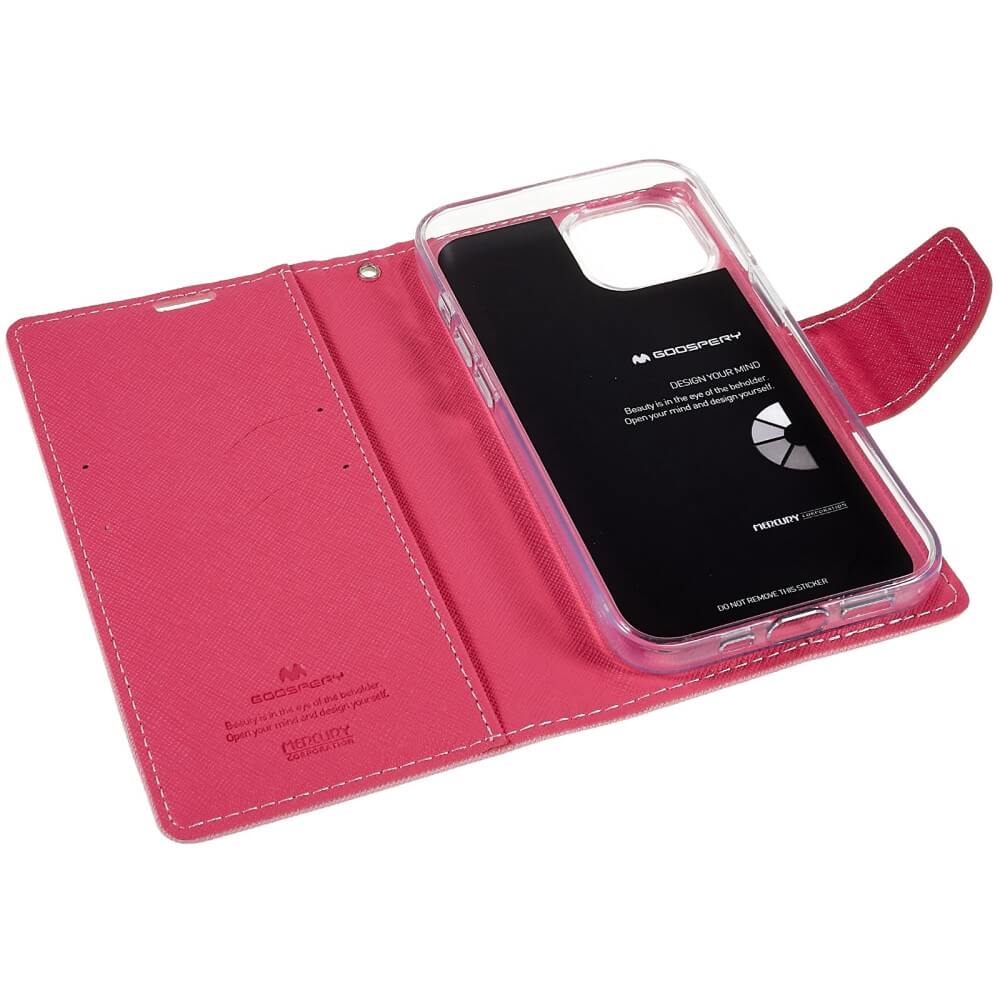 iPhone 14 - Goospery Fancy Case Cover nero/marrone