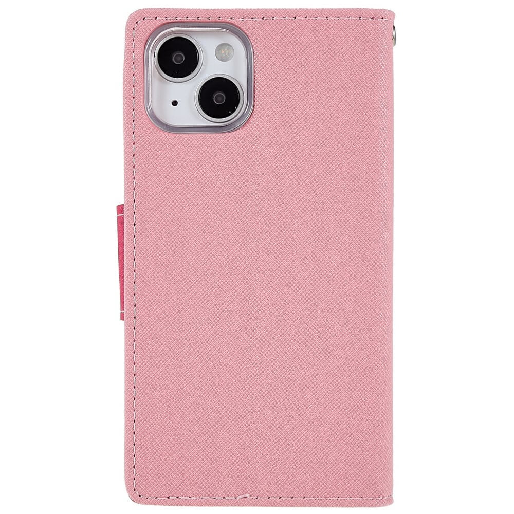 iPhone 14 - Goospery Fancy Case Cover nero/marrone