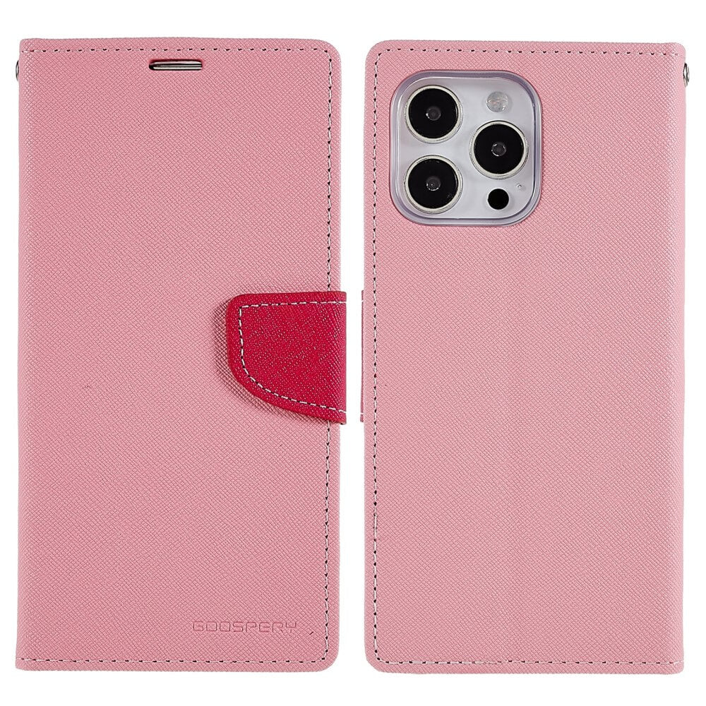 iPhone 14 Pro Max - Goospery Fancy Case Cover marrone
