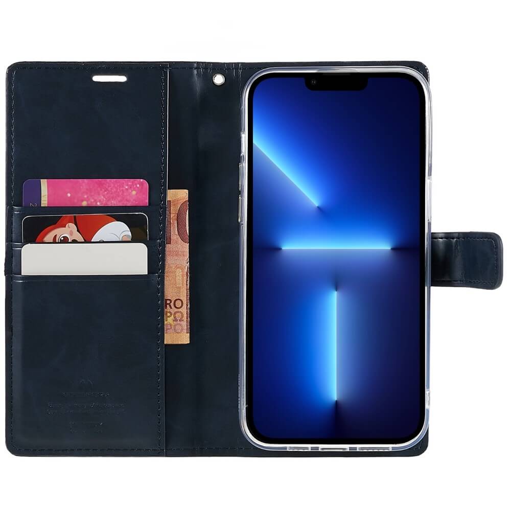 iPhone 14 Pro - Blue Moon Etui Hülle