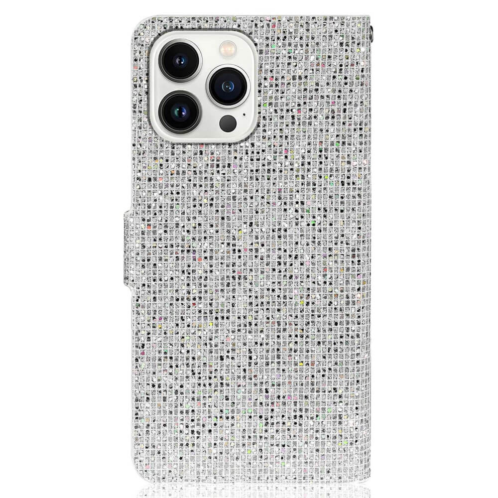 Iphone 14 Pro Max - Glitter Leather Case