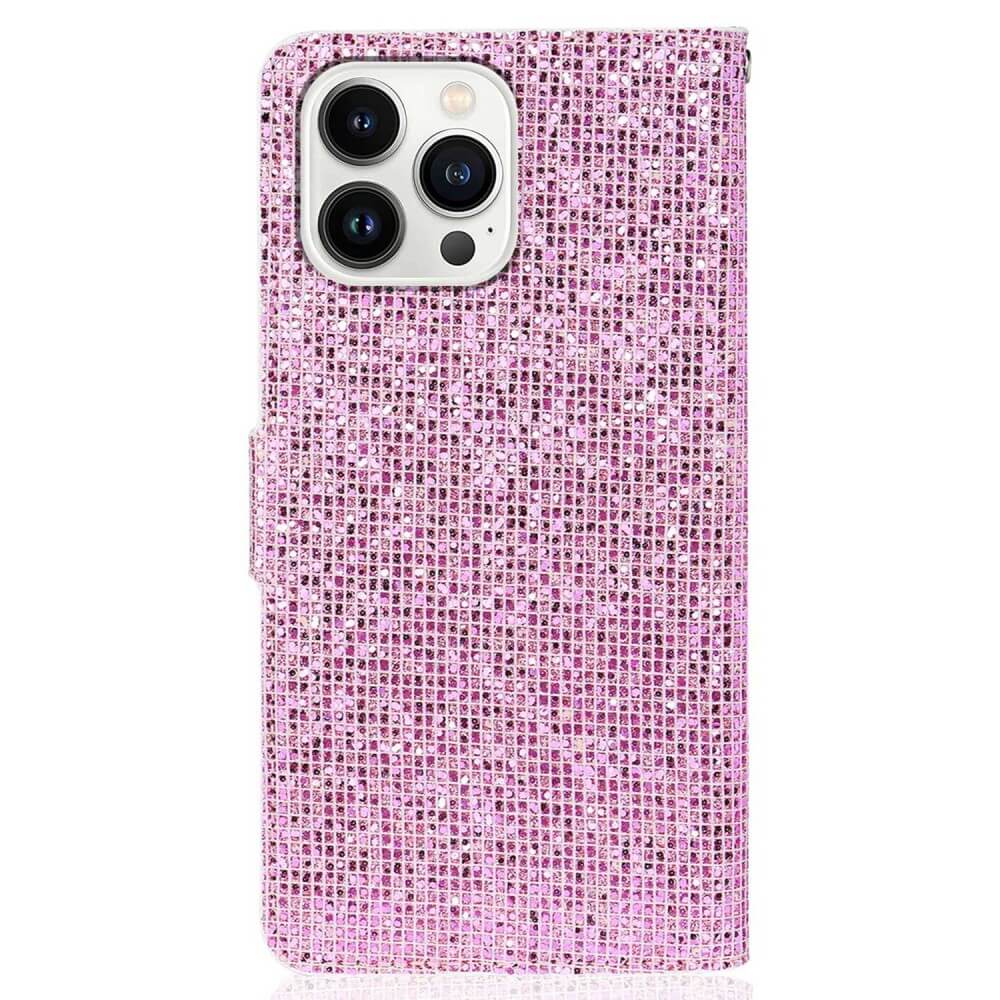 Iphone 14 Pro Max - Glitter Leather Case