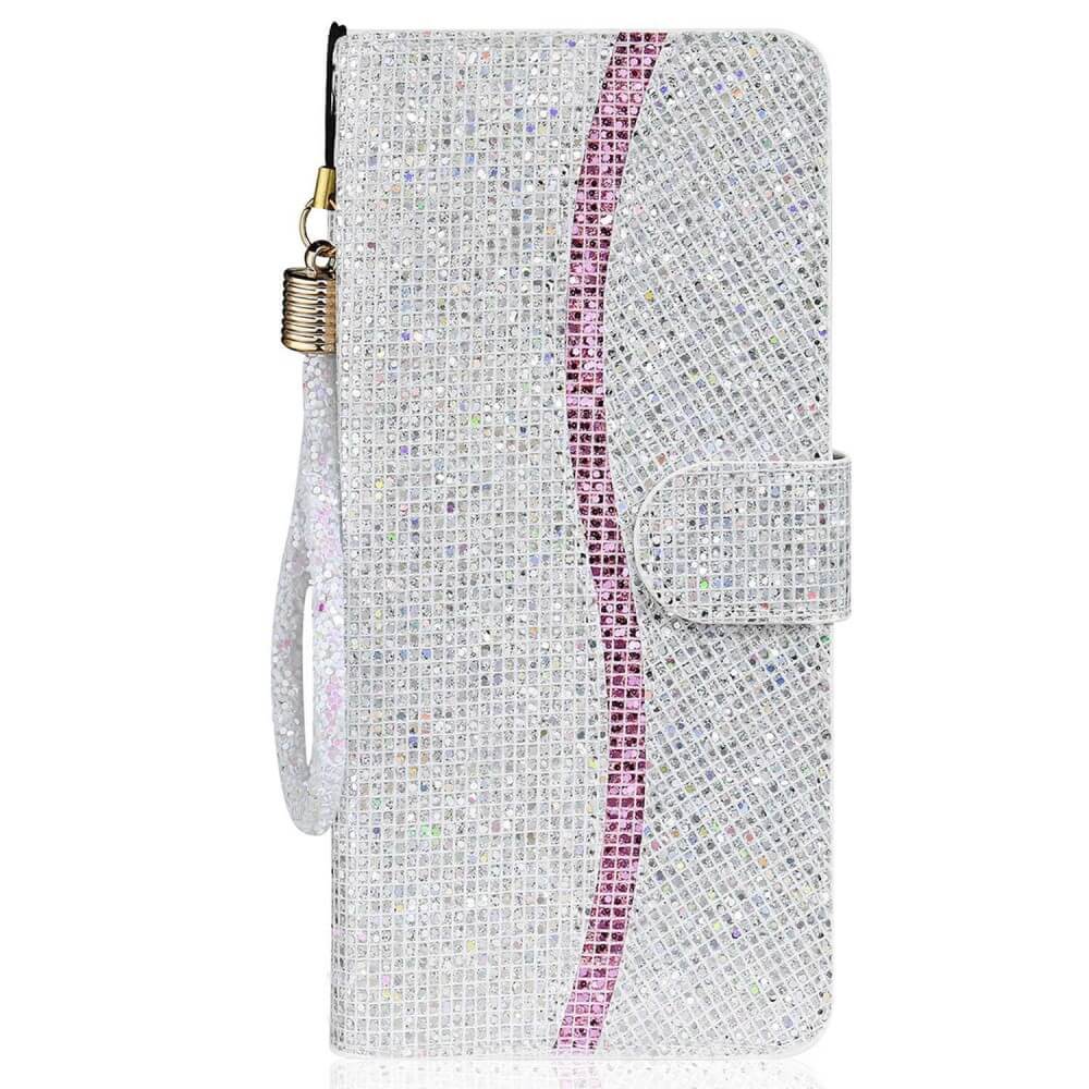 iPhone 14 Pro - Glitter Leather Case