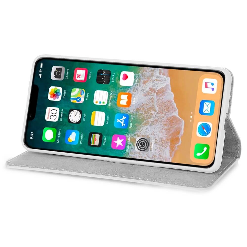 Iphone 14 Plus - Custodia In Pelle Glitterata