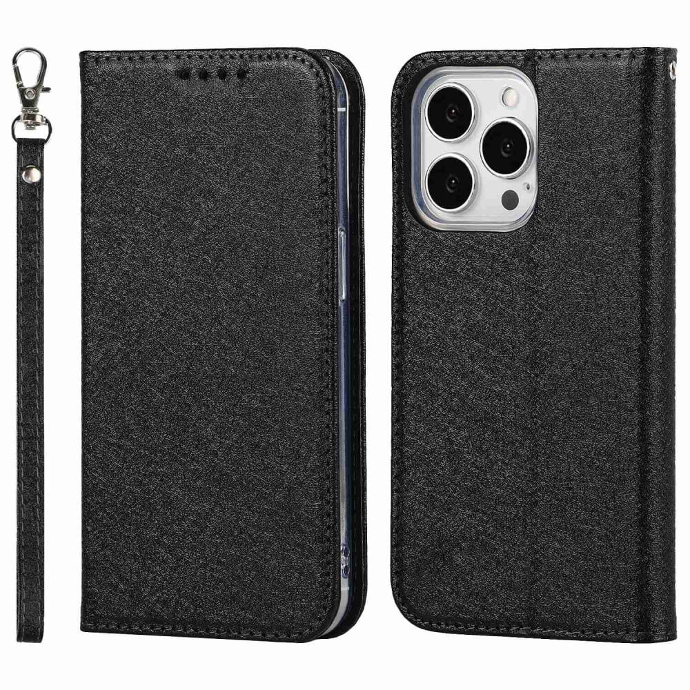 Iphone 14 Pro Max - Silk Texture Flip Case