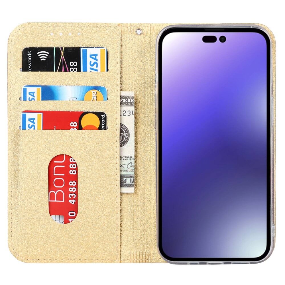 Iphone 14 Pro Max - Silk Texture Flip Case