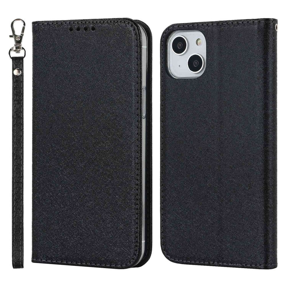 Iphone 14 Plus - Custodia Flip Silk Texture