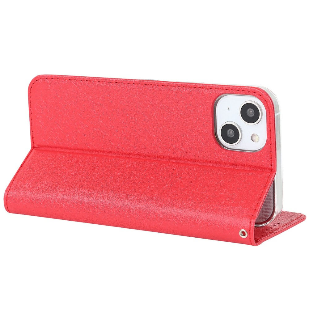 Iphone 14 Plus - Custodia Flip Silk Texture