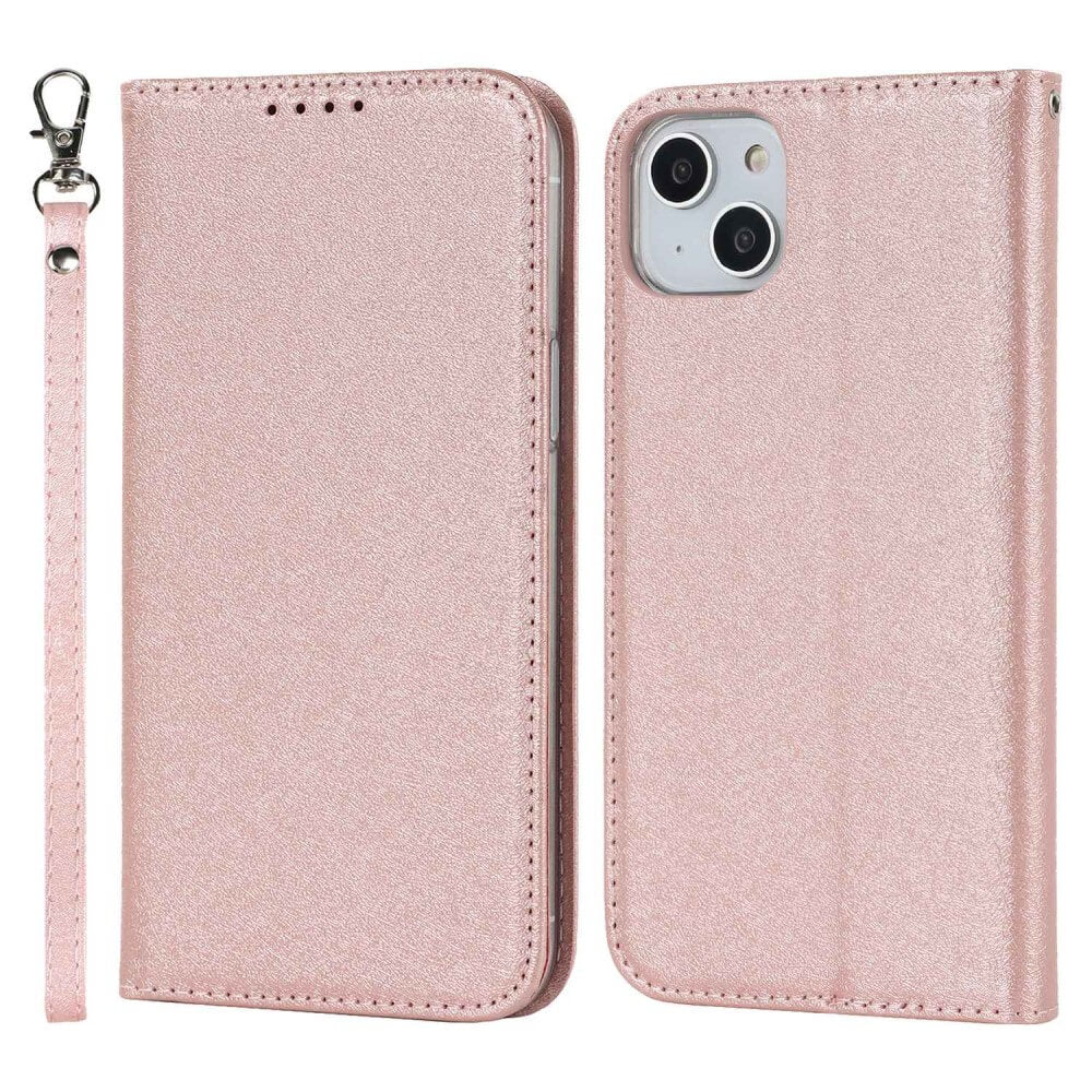Iphone 14 Plus - Custodia Flip Silk Texture