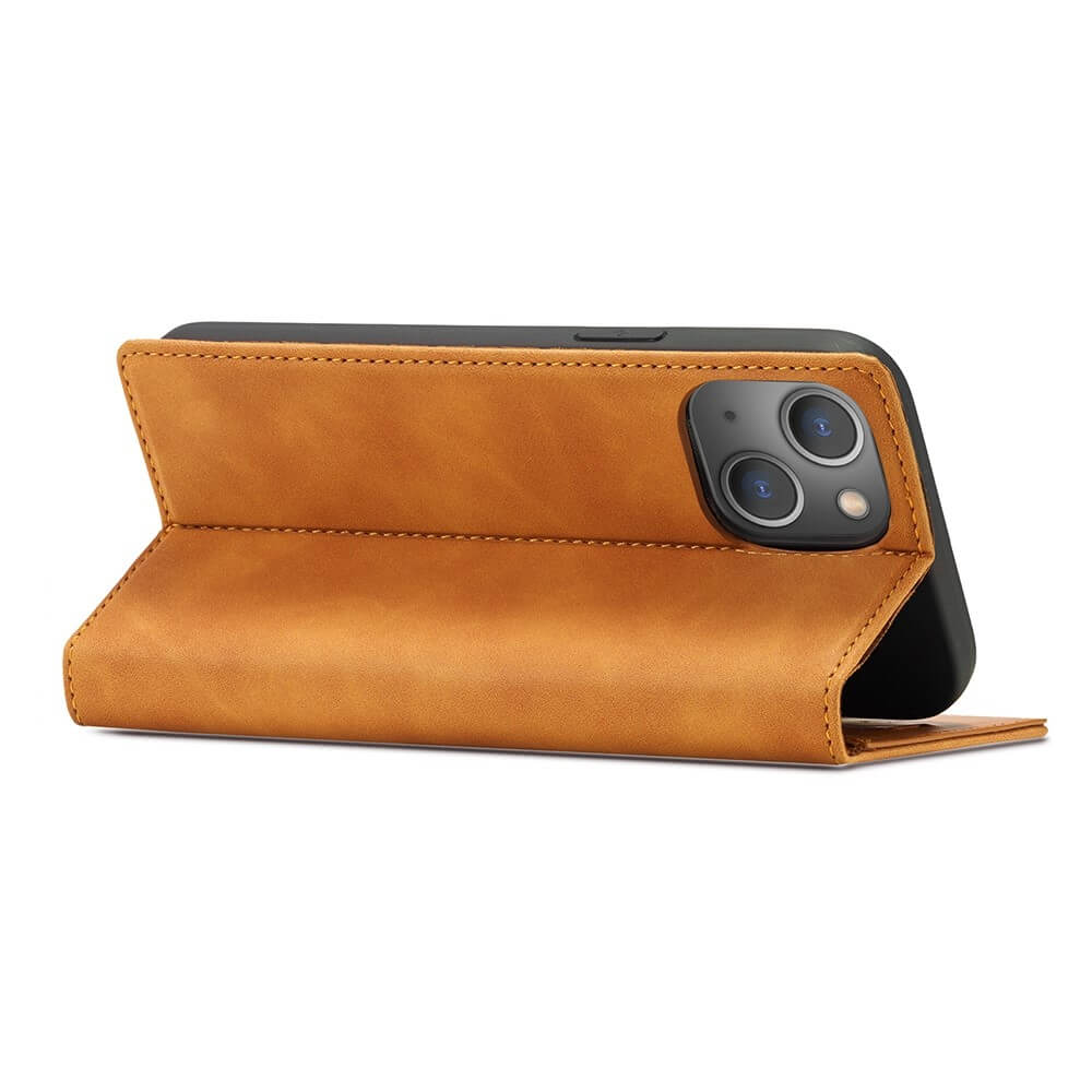iPhone 14 / 13 - Vintage Flip Case Etui
