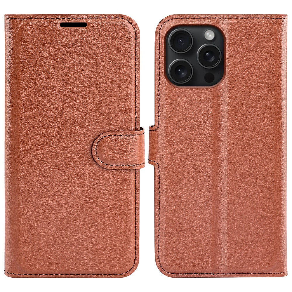iPhone 16 Pro - Coque en similcuir