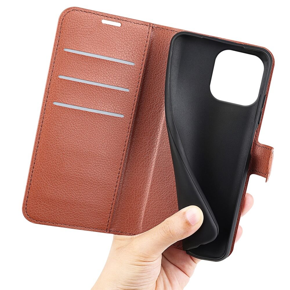 iPhone 16 Pro - Coque en similcuir
