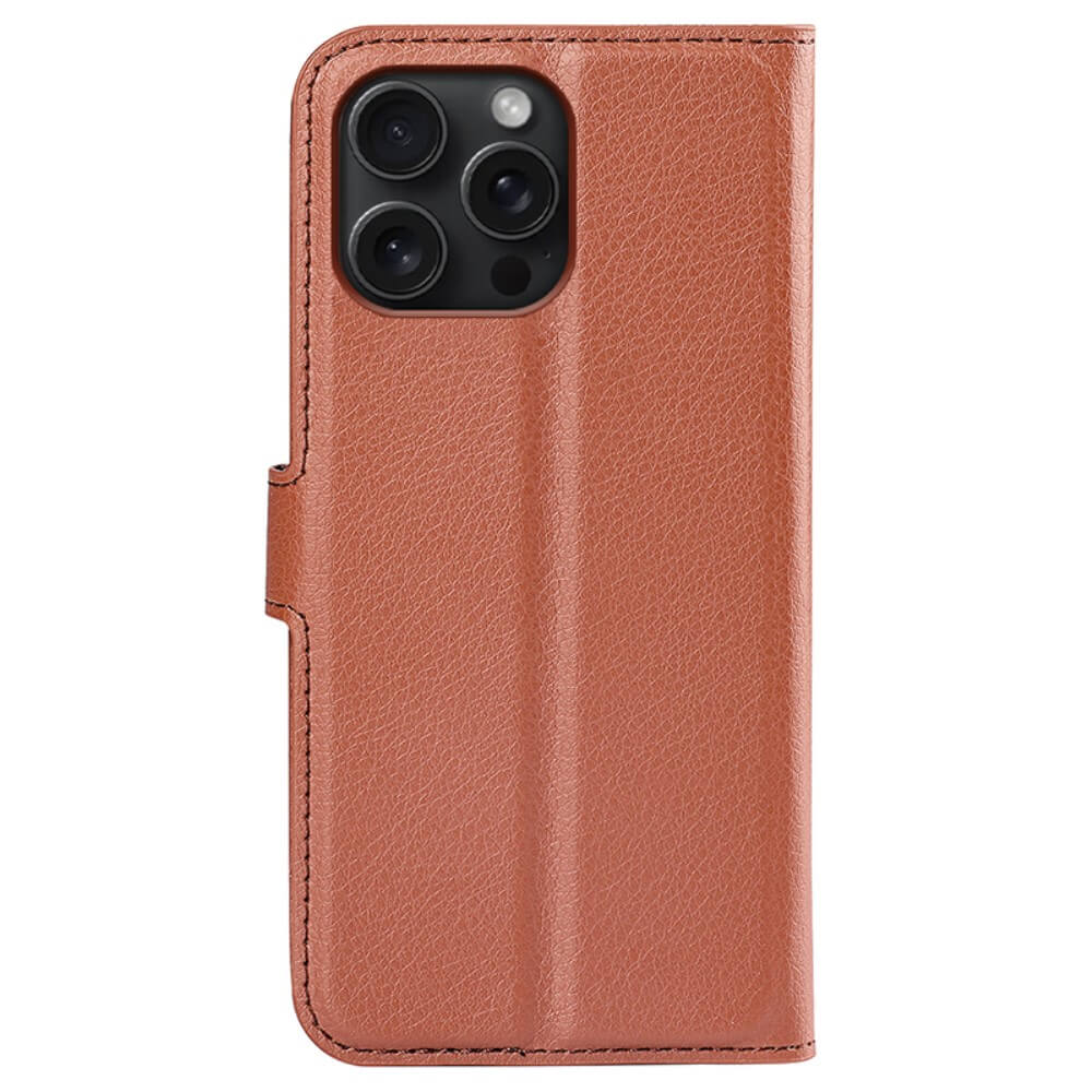 iPhone 16 Pro - Coque en similcuir