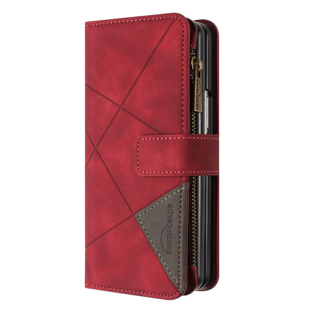 Galaxy Z Fold6 - BINFEN Custodia a portafoglio bicolore