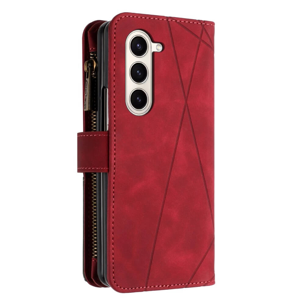 Galaxy Z Fold6 - BINFEN Custodia a portafoglio bicolore