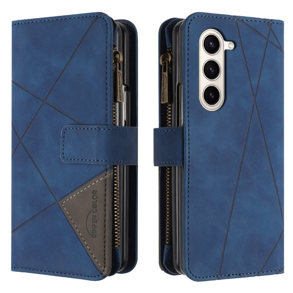 Galaxy Z Fold6 - BINFEN Custodia a portafoglio bicolore