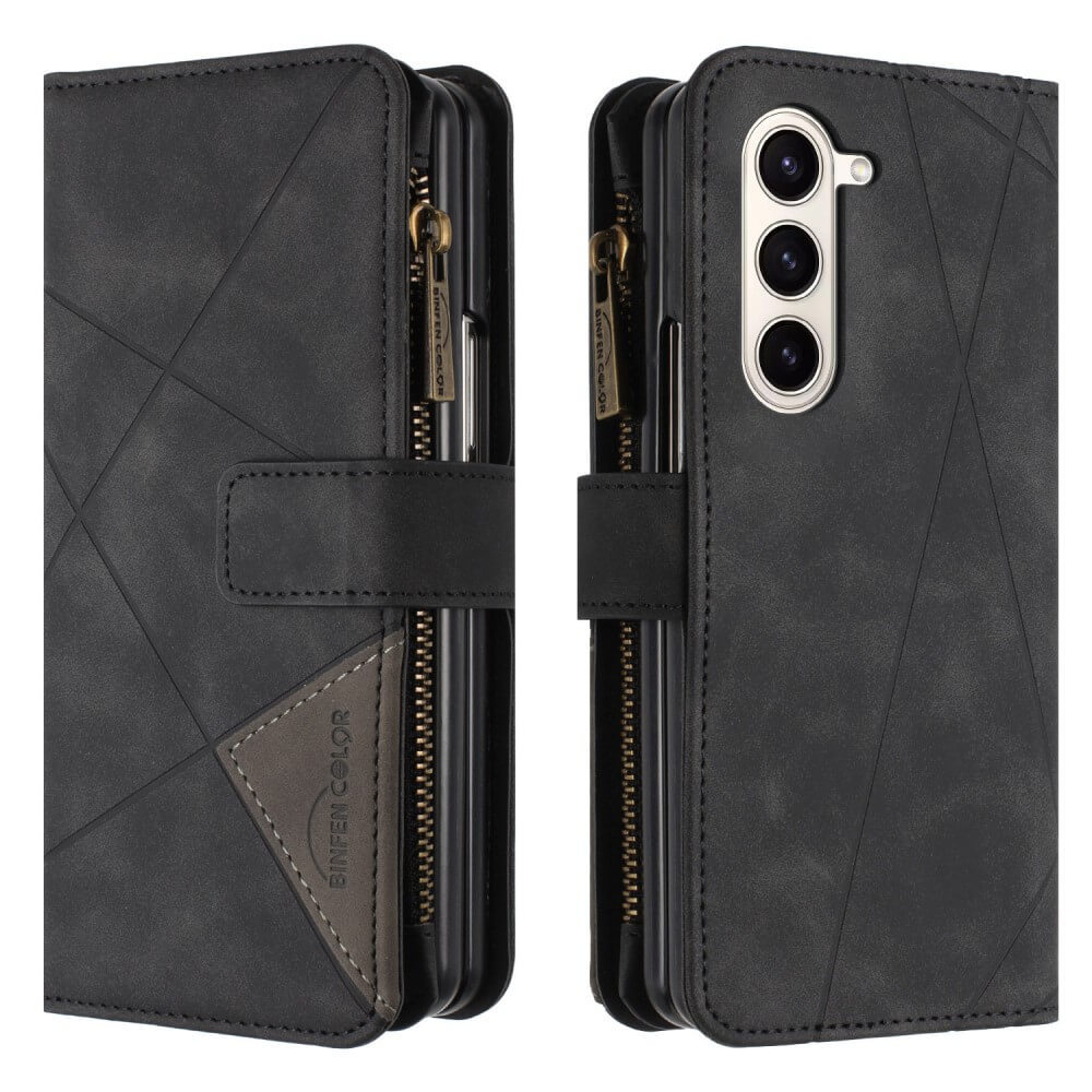 Galaxy Z Fold6 - BINFEN Custodia a portafoglio bicolore