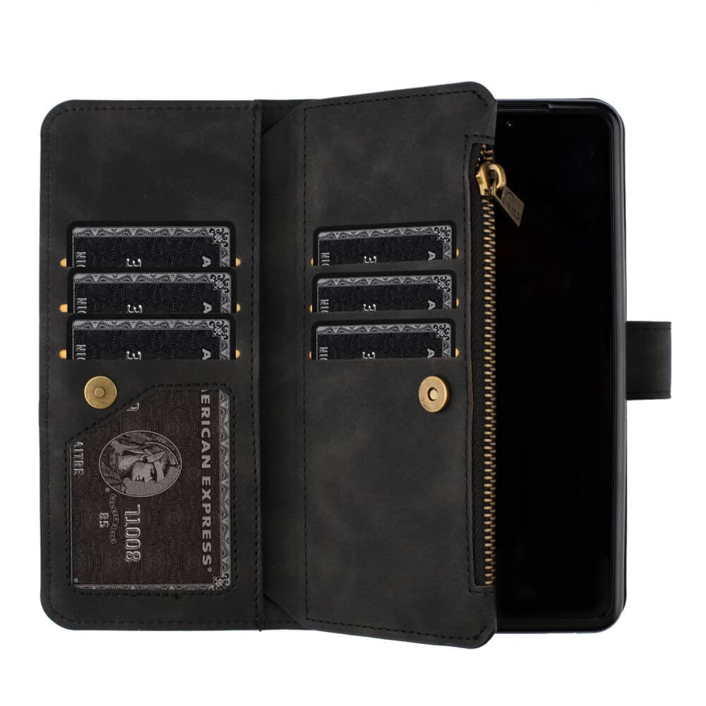 Galaxy Z Fold6 - BINFEN Custodia a portafoglio bicolore