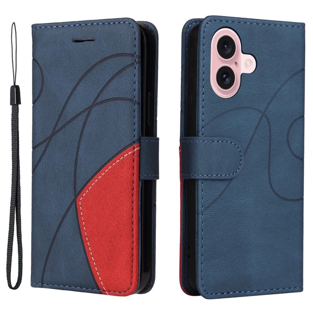 iPhone 16 - Custodia moderna bicolore