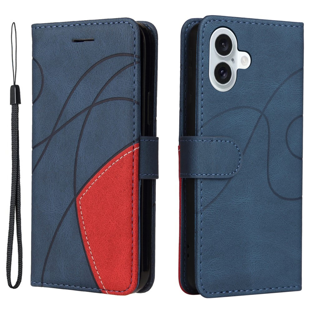iPhone 16 Plus - Zweifarbige Etui Hülle