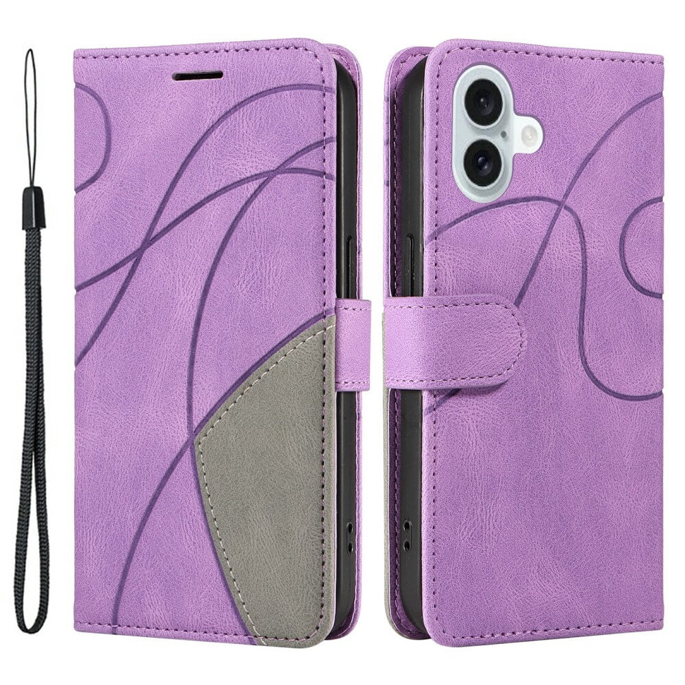 iPhone 16 Plus - Zweifarbige Etui Hülle